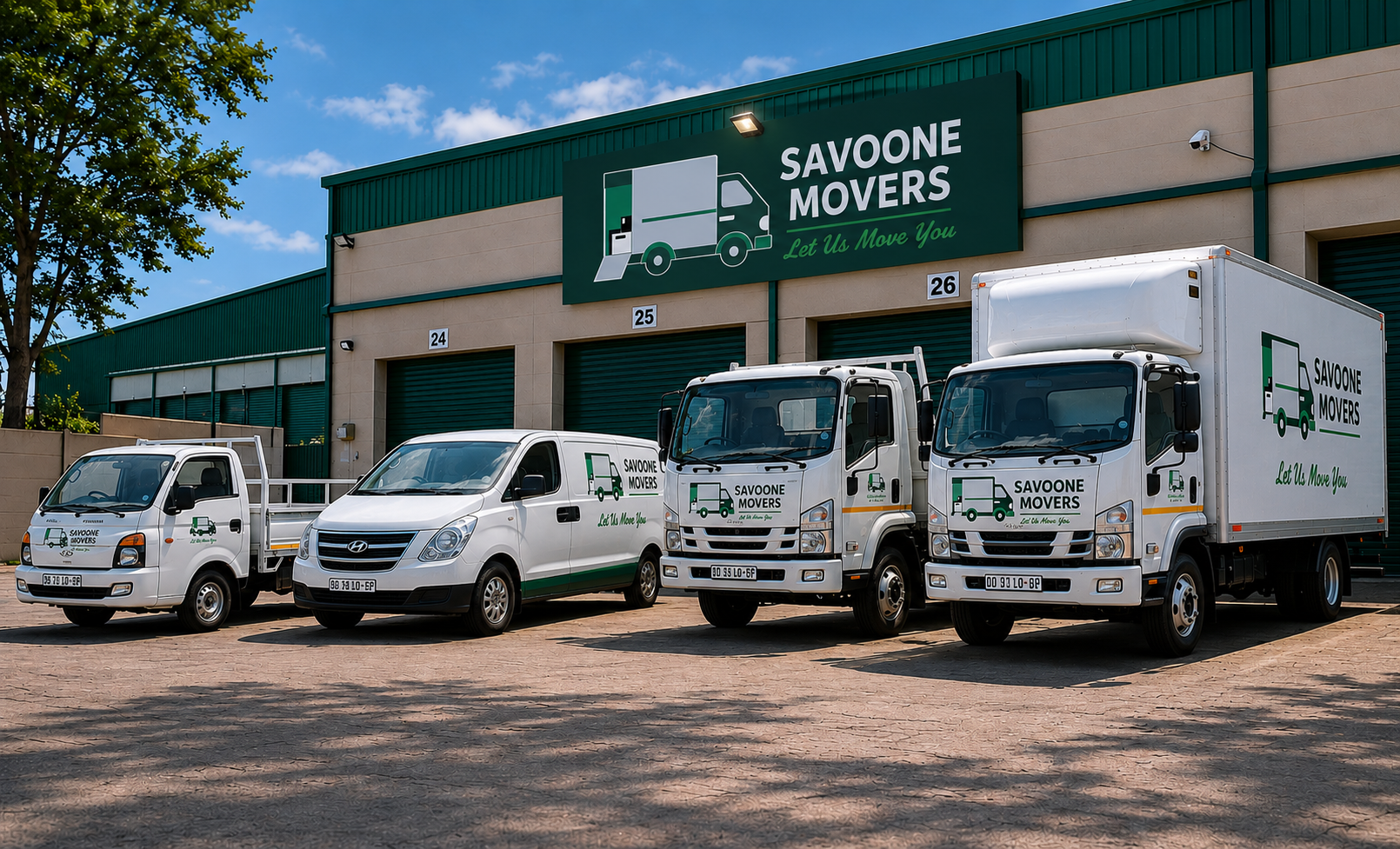 Bakkie hire service in Randburg with driver and helper loading furniture